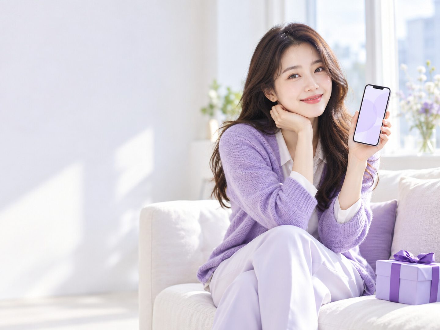 소액결제 한도를 확인하는 모습